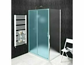 Stěna boční Gelco Sigma Simply 750 mm leštěný hliník/brick sklo