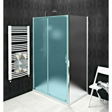 Stěna boční Gelco Sigma Simply 750 mm leštěný hliník/brick sklo