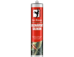 Silikon sklenářský Den Braven transparentní 280 ml