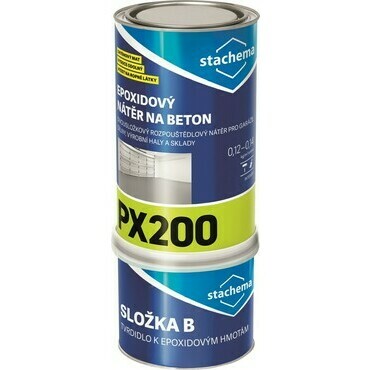 Nátěr epoxidový Stachema PX200 RAL 7040 šedá, 1,2 kg