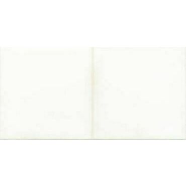 Obklad Rako Retro 20×40 cm bílá (dekor 20×20 ) WARMB521