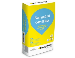 Omítka sanační vyrovnávací webersan WTA 20 kg