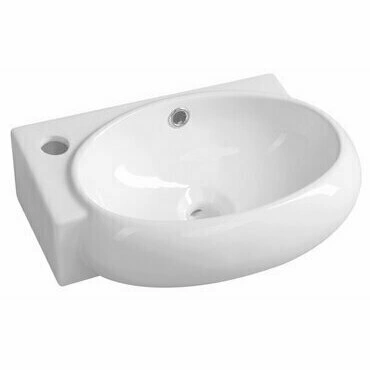Umývátko rohové Sapho Ribera 430×285 mm baterie vlevo AR498