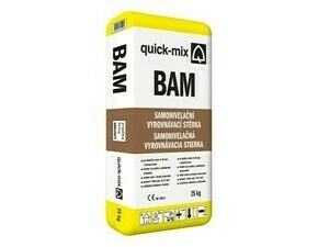 Hmota samonivelační cementová Sakret/Quick-mix BAM 25 kg