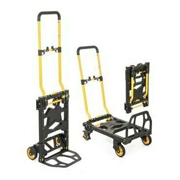 Rudl skládací multifunkční G21 75/150 kg černá/žlutá