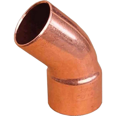 Oblouk 45° pájecí Sanha Cu 5040 18 mm MF