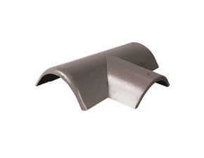 Hřebenáč rozdělovací pravý T220 Bramac Star se dvěma příchytkami mocca metalic