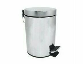 Koš odpadkový Bemeta 5 l s víkem nerez lesk