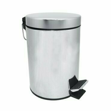 Koš odpadkový Bemeta 5 l s víkem nerez lesk