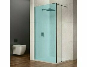 Stěna pevná Gelco Vario 350 mm černá/čiré sklo