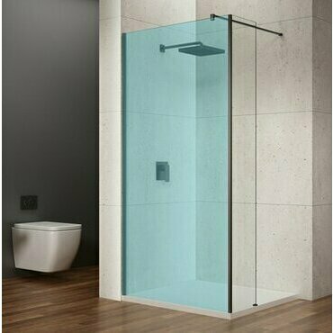 Stěna pevná Gelco Vario 350 mm černá/čiré sklo