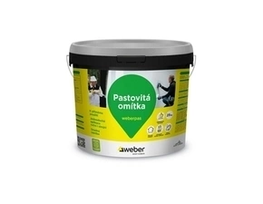 Omítka silikonová weberpas silikon zrnitá 1,5 mm GENER.0 25 kg