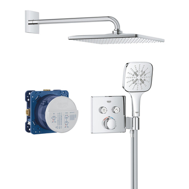 Systém sprchový termostatický Grohe Grohtherm SmartControl Rainshower Mono 310 Cube chrom