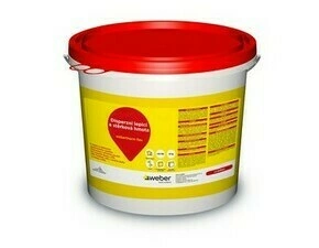 Hmota lepicí a stěrková Webertherm flex bílá 25 kg