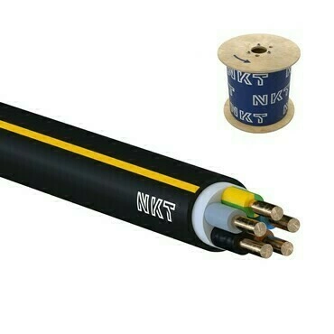 Kabel CYKY-J 5× 2,5 RE 500 m/cívka
