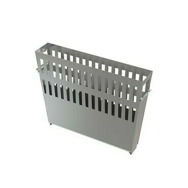 Koš na nečistoty Alca AVZ-P012 velký nerez