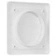Mřížka větrací gravitační HACO VM G 175×175/125 mm bílá