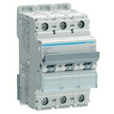 Jistič Hager NCN332 10 kA C 32 A