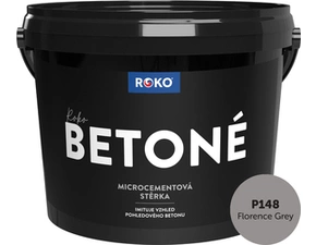 Stěrka dekorativní Roko Betoné P148 Florence Grey 14 kg