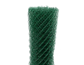 Pletivo čtyřhranné Ideal Zn + PVC Zapletené zelené výška 1,0 m 15 m/role