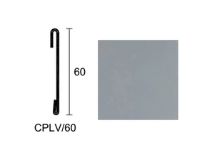Krycí profil Profilpas PROTEC CPLV/60 šedý popel RAL 7038