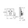 Díl nadomítkový Grohe Grohtherm SmartControl s 2 ventily s držákem chrom 29125000
