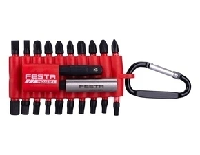Sada šroubovacích bitů Festa Industry 1/4" 25 mm 20 ks