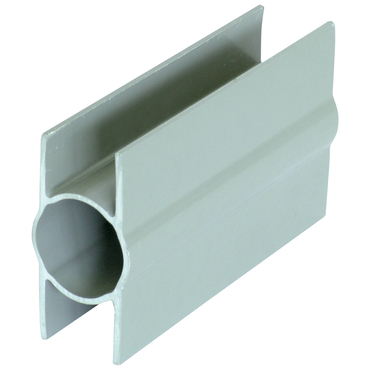 Držák stabilizační průběžný PVC šedý průměr 48 mm výška 200 mm