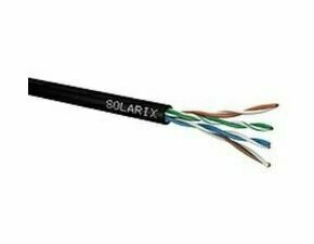 Kabel instalační Solarix CAT5e UTP nestíněný PE 100 m