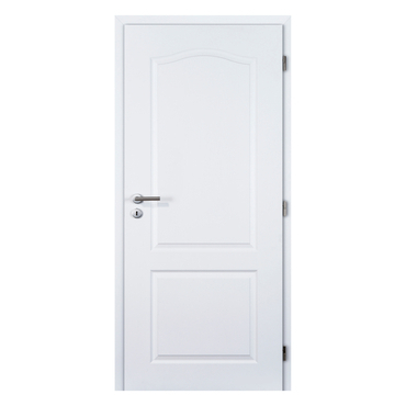 Dveře plné profilované Doornite Claudius bílé pravé 600 mm