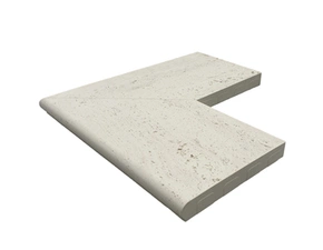 Lem bazénový vnější roh Presbeton VERTO reliéfní slonovinová 600×600×45 mm
