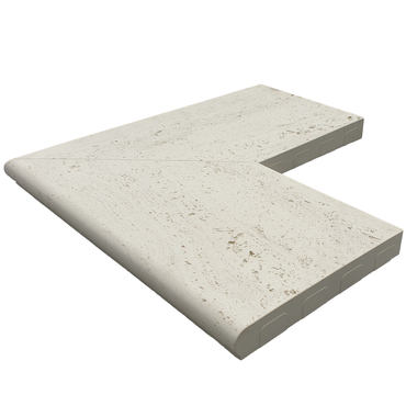 Lem bazénový vnější roh Presbeton VERTO reliéfní slonovinová 600×600×45 mm