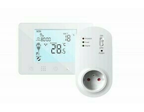 Termostat bezdrátový Auraton Orion SET WiFi s přijímačem do zásuvky 230 V