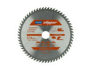 Kotouč pilový na lamino Norton Clipper TCT 216×30 mm 60 z.