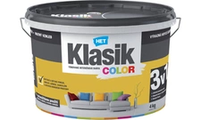 Malba interiérová HET Klasik Color žlutý pampeliškový, 4 kg
