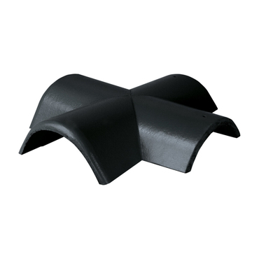 Hřebenáč rozdělovací X Bramac Protector Plus se dvěma příchytkami ebenově černá