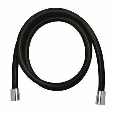 Hadice sprchová Mereo CB111B 150 cm plast, černá matná/chrom