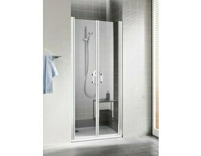 Dveře sprchové Kermi CADA XS CKPTD 1000 mm stříbrná/čiré sklo