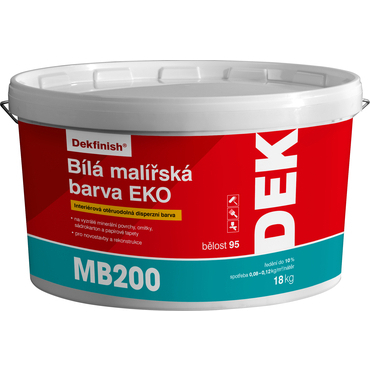 Malba interiérová DEK MB200 EKO bílá, 18 kg