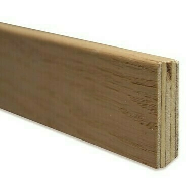Lišta soklová EkoWood dýha dub naturel, 13×50×2 400