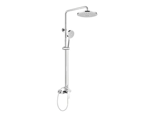 Systém sprchový Mereo Viana CBE60104SA 150 mm chrom/šedá