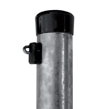 Sloupek kulatý Ideal Zn s příchytkou průměr 48 mm výška 2,4 m