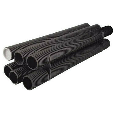 Chránička korugovaná pevná Fränkische Kabuflex černá 110 mm 6 m