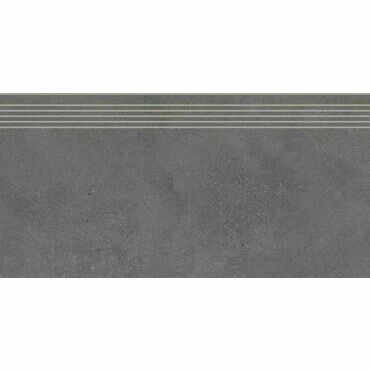 Schodovka Rako Betonico 40×80 cm černá DCP84792