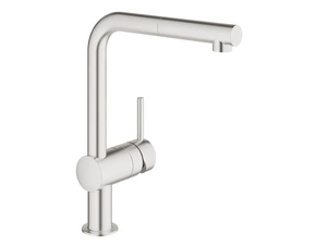 Baterie dřezová stojánková Grohe Minta SuperSteel 32168DC0