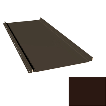 Krytina plechová LINEDEK 485 Flat 2M295 hnědá