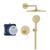 Systém sprchový Grohe Essence s Rainshower Mono 310 kartáčovaný Cool Sunrise 25287GN0