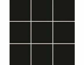 Dlažba Rako Color Two 10×10 cm černá leská GAA0K548