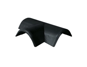 Hřebenáč rozdělovací levý T220 Bramac Protector se dvěma příchytkami ebenově černá