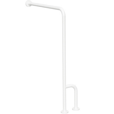 Madlo opěrné pravé Bemeta Help s krytkou bílé